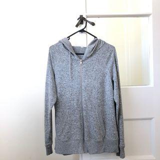 Cotton on grey hoodie jacket