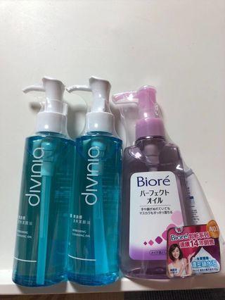 Divinia / biore卸妝油