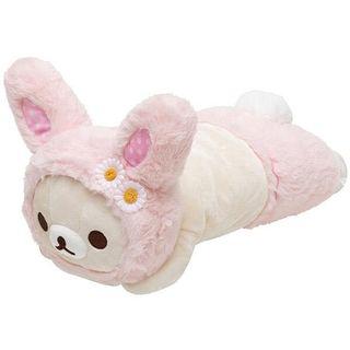 Original San-X Bunny Series M Size Lying Down Korilakkuma Plush