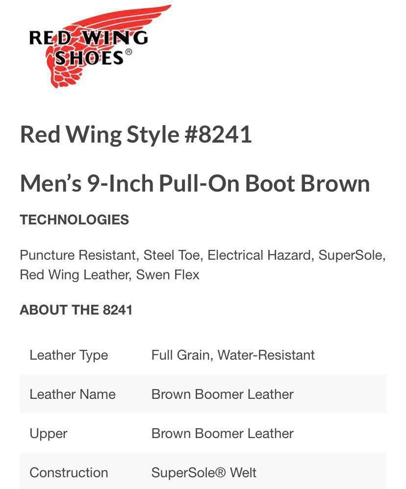 Red wing discount boots coupon