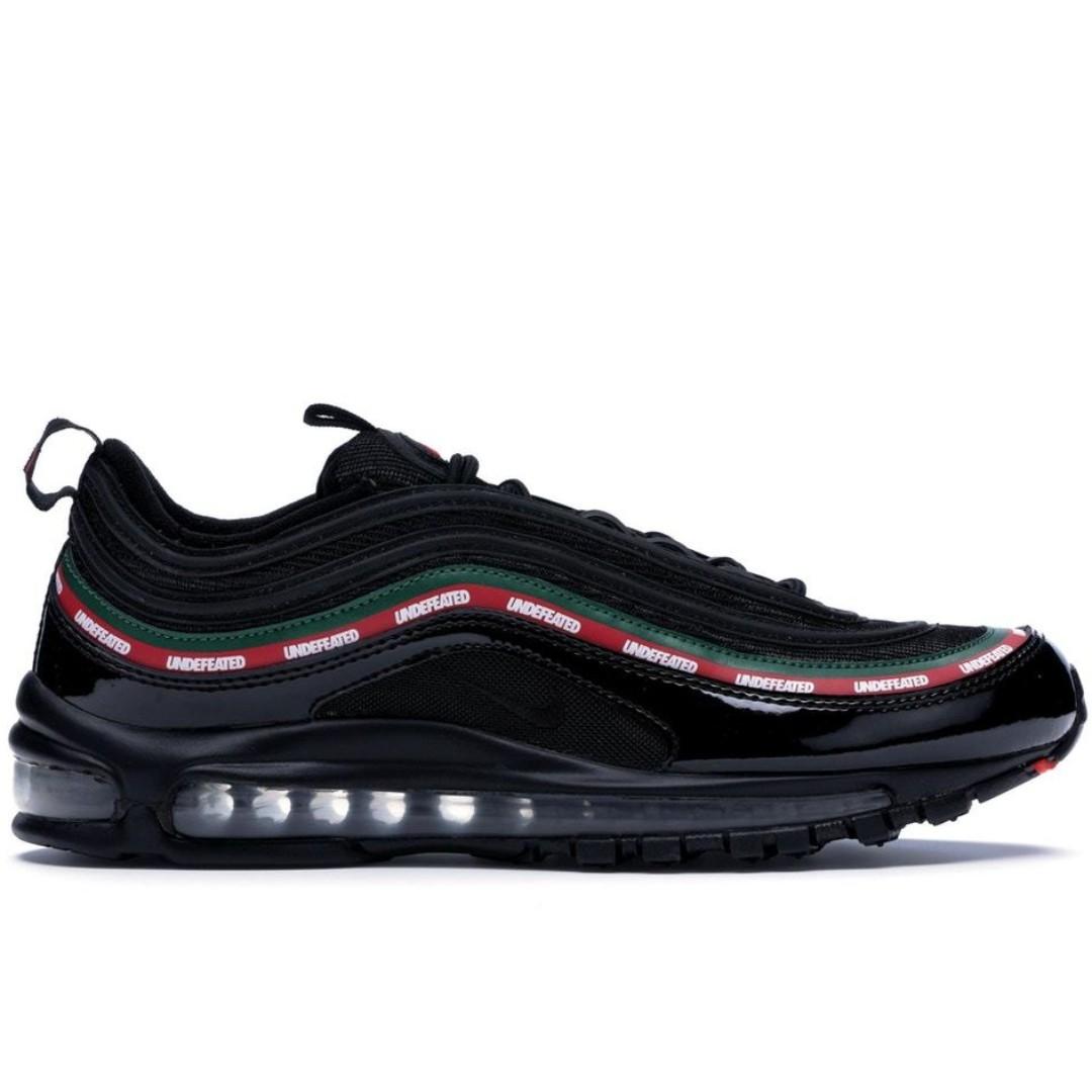 Mgag101 Undefeated X Nike Air Max 97 Og Black Authentic Original Men S Fashion Footwear Sneakers On Carousell