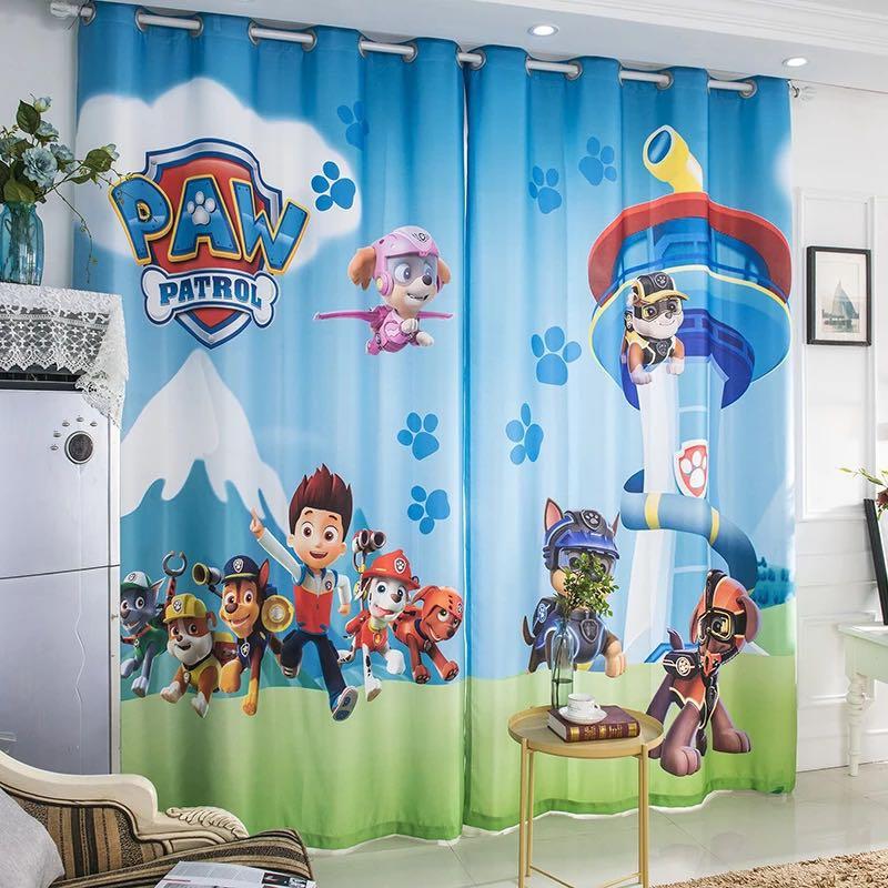 Customised Paw Patrol Curtain Furniture Home Decor Others On Carousell