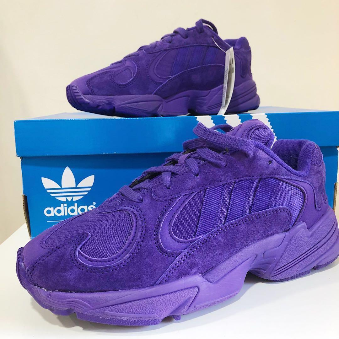 💜 RARE! Adidas Yung 1 “Triple Purple 
