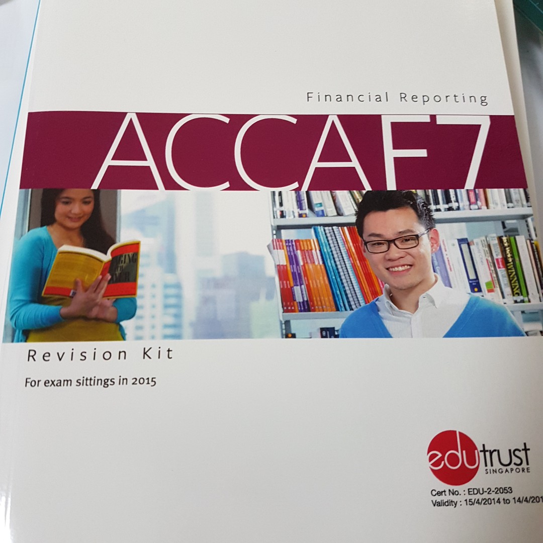 Acca Lsbf Revision Kits F8 F7 Books Stationery Textbooks - 