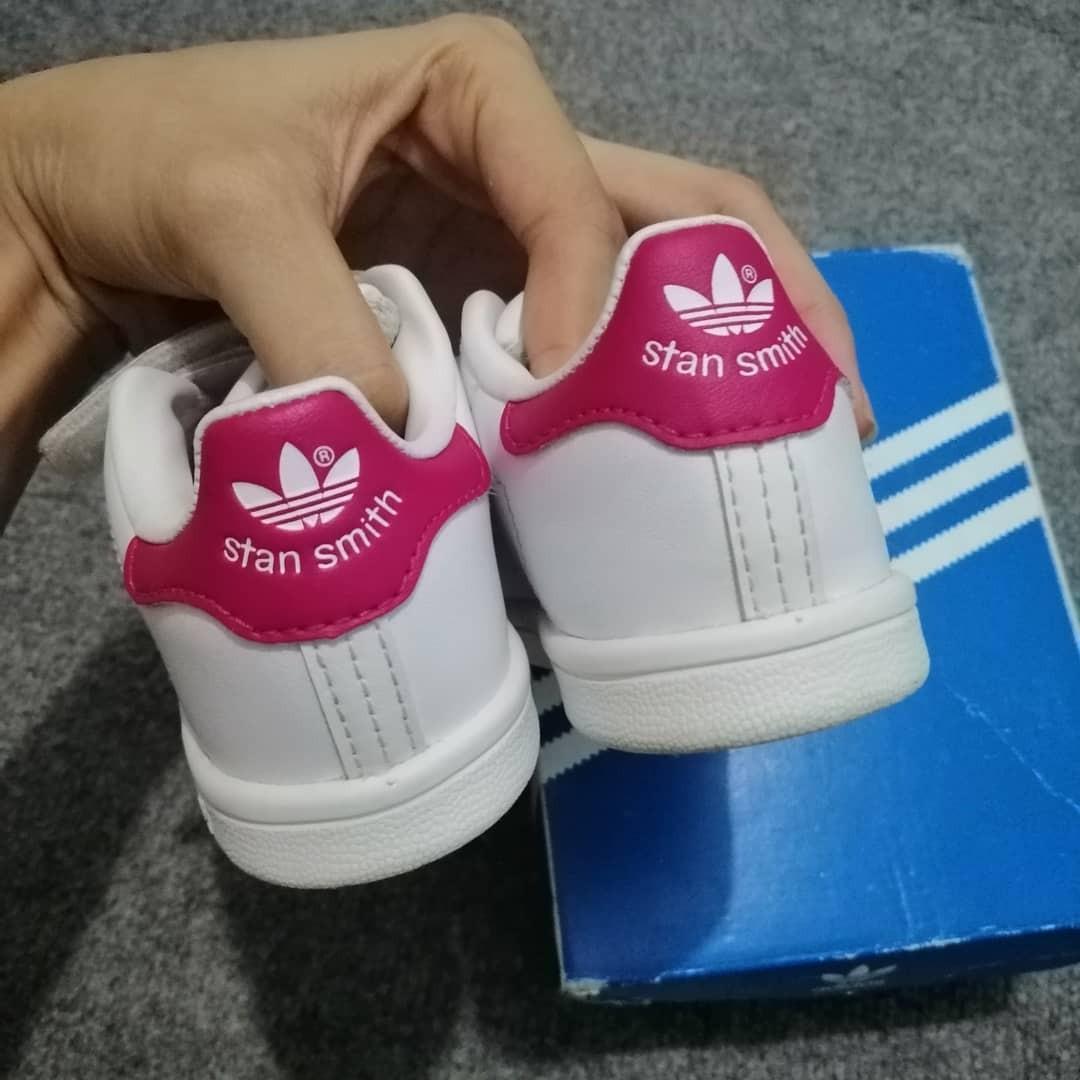 stan smith pink tab