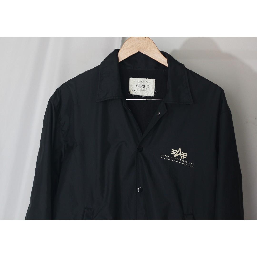 Alpha industries coach jacket hot sale