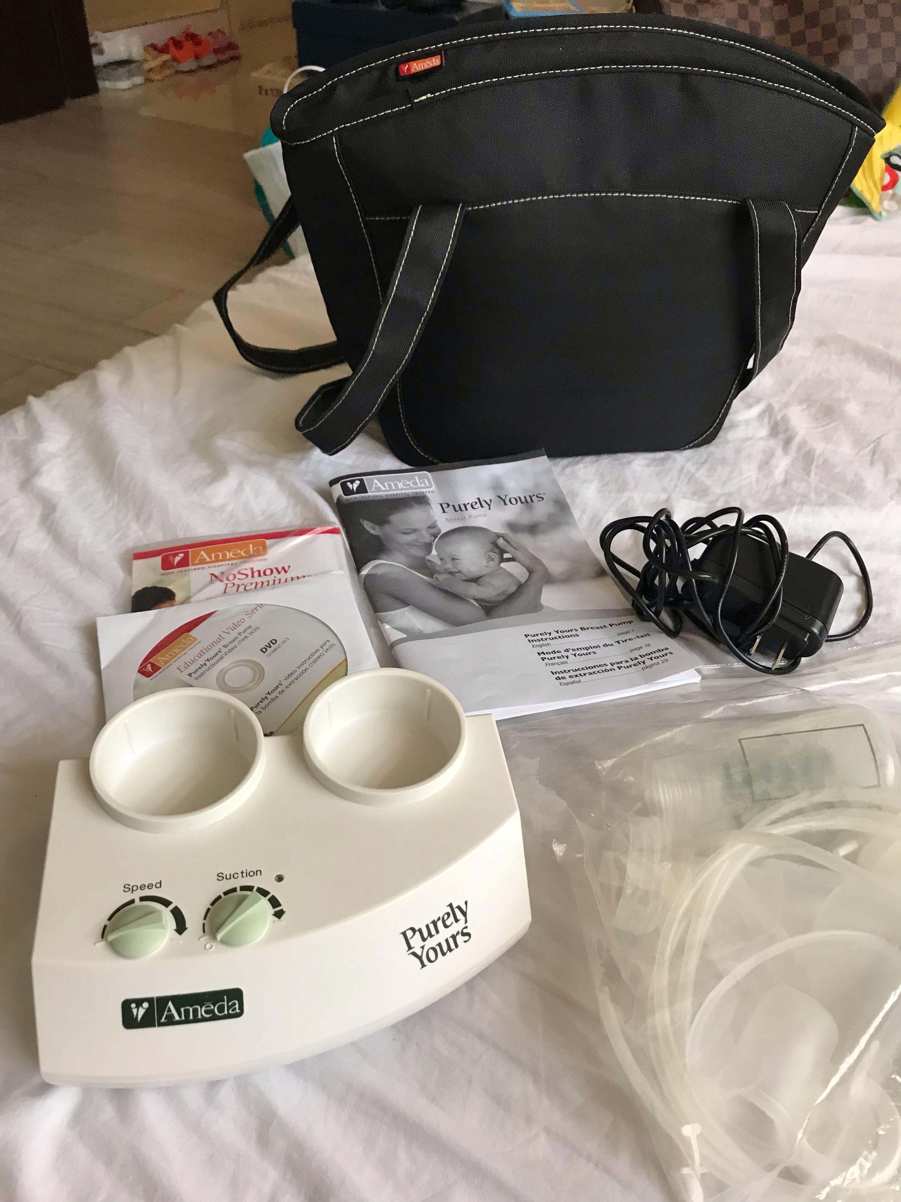 Ameda Purely Yours Double Electric Breast Pump Babies Kids Nursing Feeding On Carousell