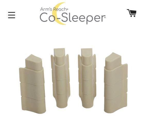 Arm s Reach Co Sleeper Leg Extensions Natural Babies Kids Baby Nursery Kids Furniture Cots Cribs on Carousell