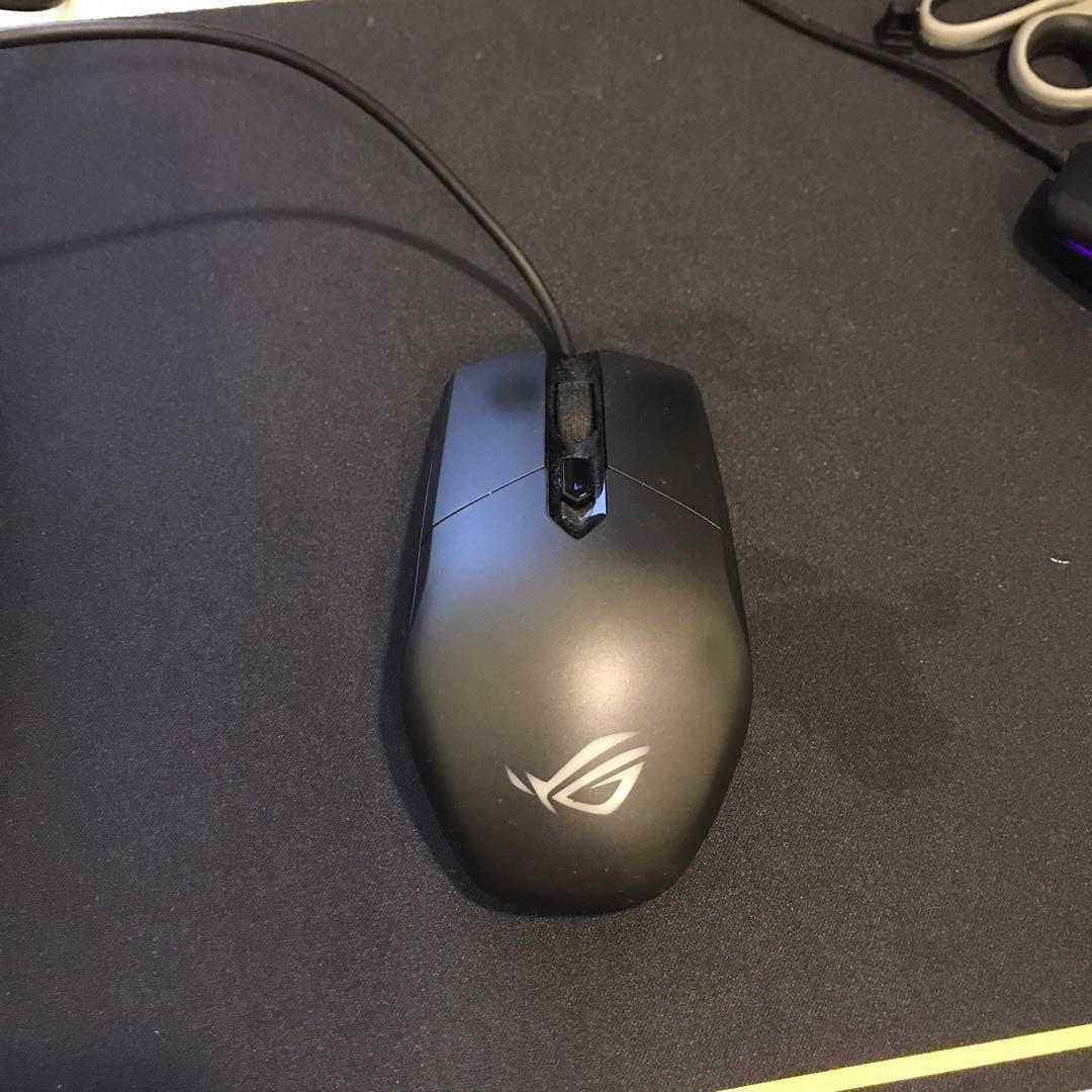 Asus strix impact gaming mouse, Computers & Tech, Parts & Accessories ...