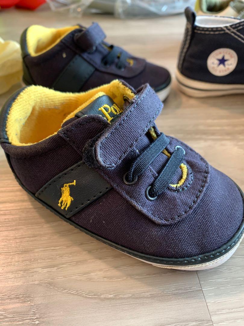 Baby Boy Shoes Polo Ralph \u0026 Converse 