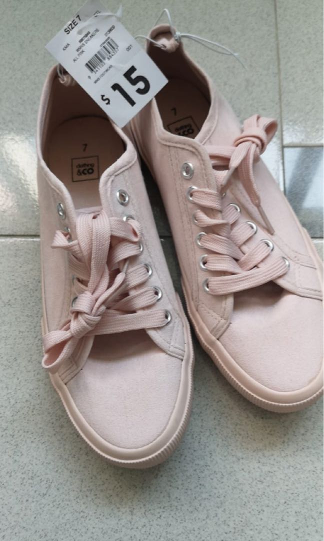Baby/blush pink sneakers, Women's 