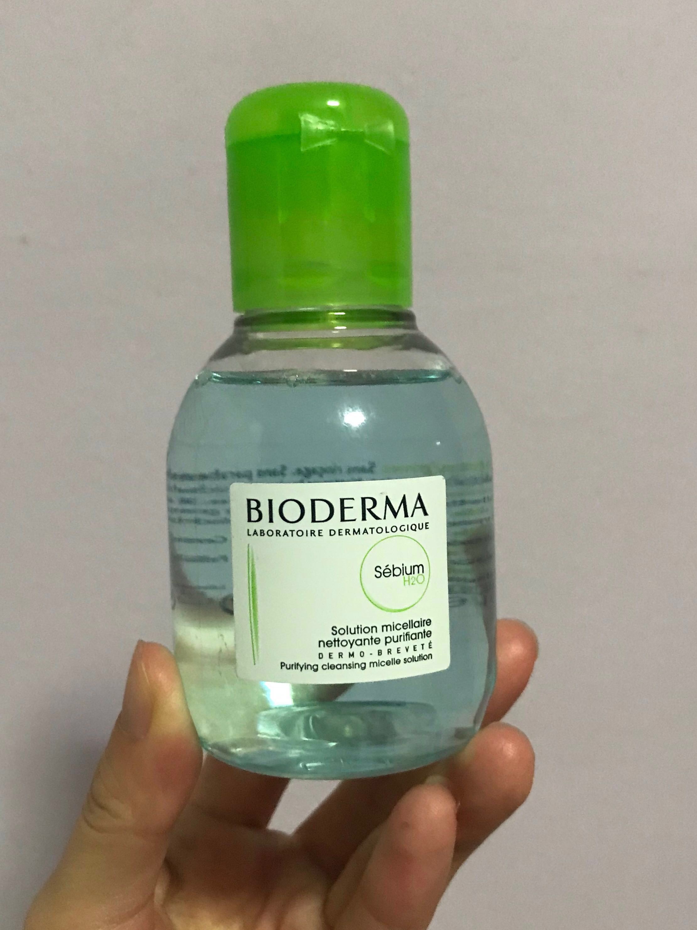 bioderma micellar water green