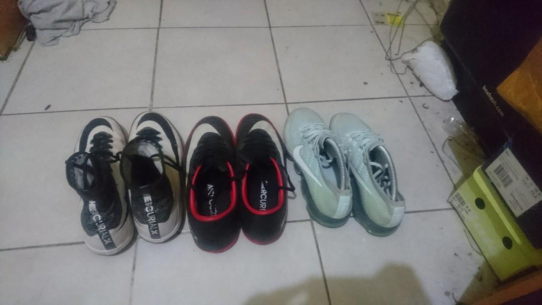 Borongan 3 Sepatu Nike Original Men S Fashion Men S Footwear Sneakers On Carousell
