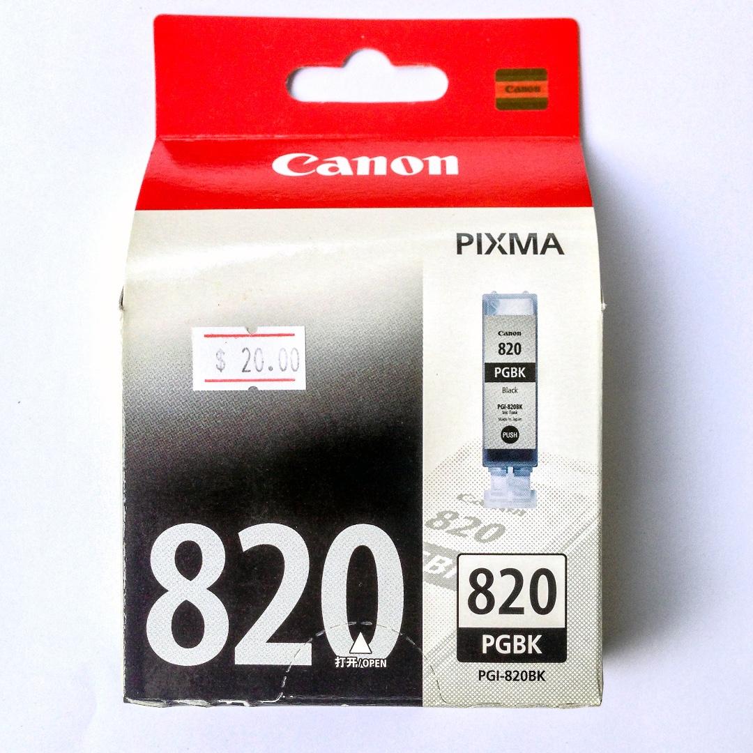 Canon Pixma 0 Pgbk Black Ink Tank 19ml Cartridge Electronics Computer Parts Accessories On Carousell
