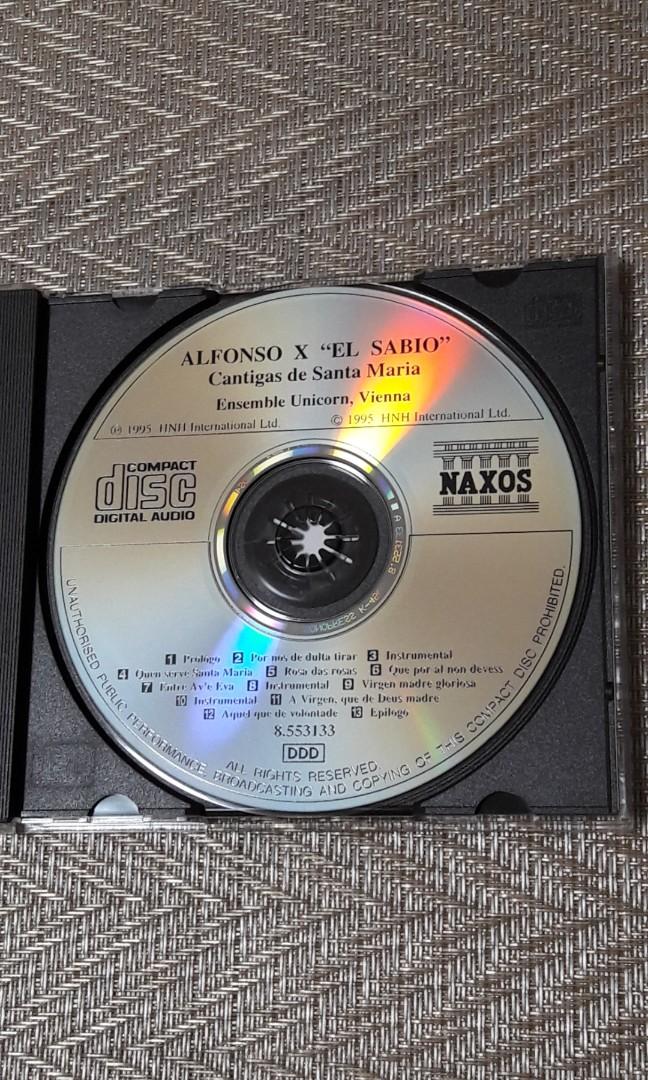 Alfonso X “El Sabio”, Ensemble Unicorn, Vienna – Cantigas De Santa Maria  (1995, CD) - Discogs