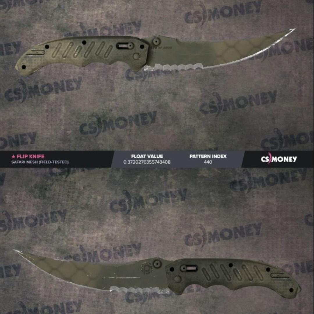 Csgo Flip Safari Mesh Ft Toys Games Video Gaming In Game Products On Carousell