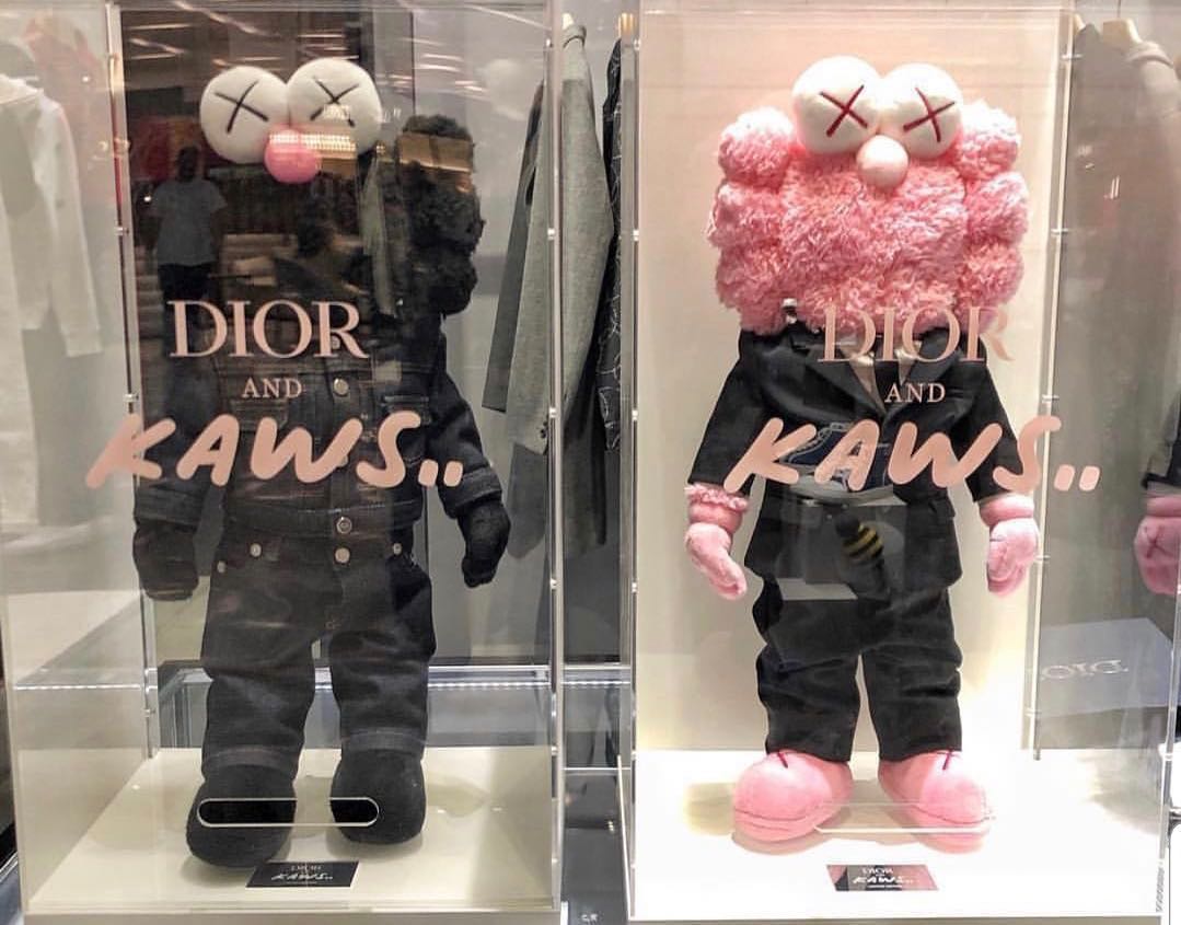 kaws for dior