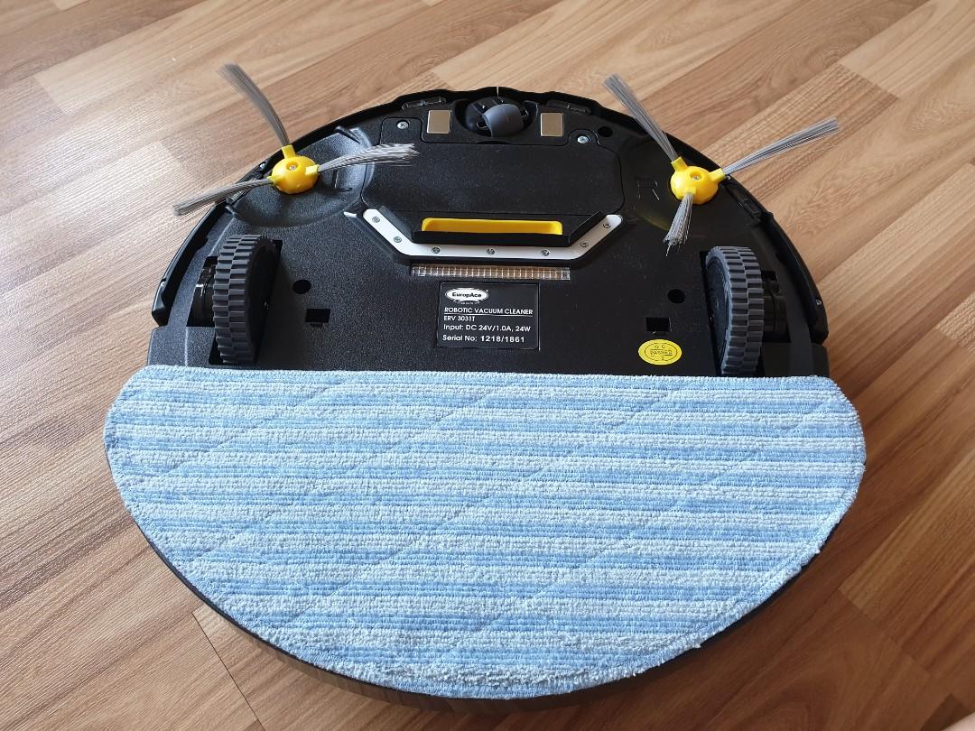 Europace 2 in 1 wet&dry Robotic Vacuum, TV & Home Appliances, Vacuum