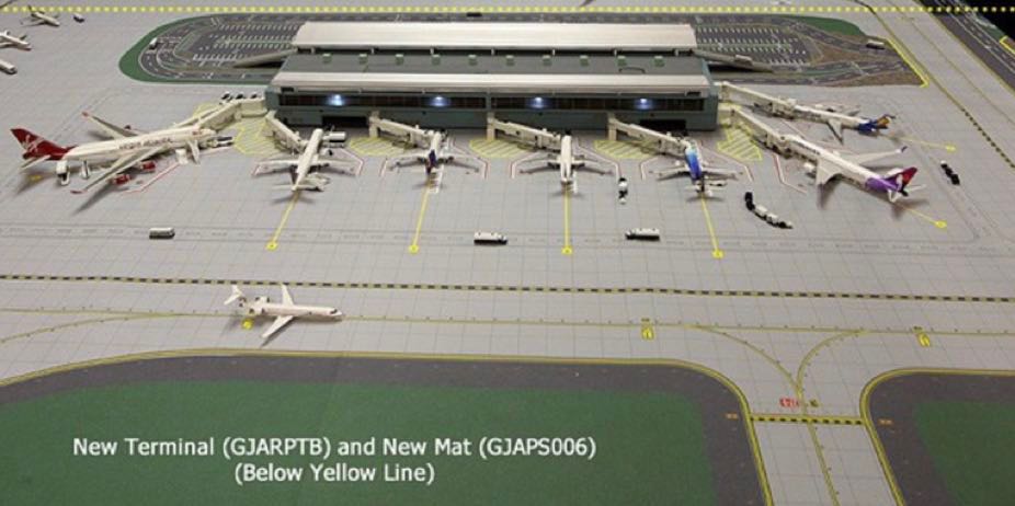 GeminiJets 1:400 Scale Airport Terminal GJARPTB, Hobbies &amp; Toys, Toys ...