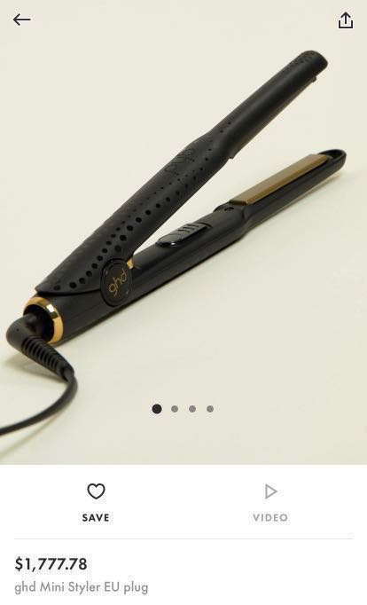 Ghd Mini Hair Straightener Electronics Electronics Gadgets