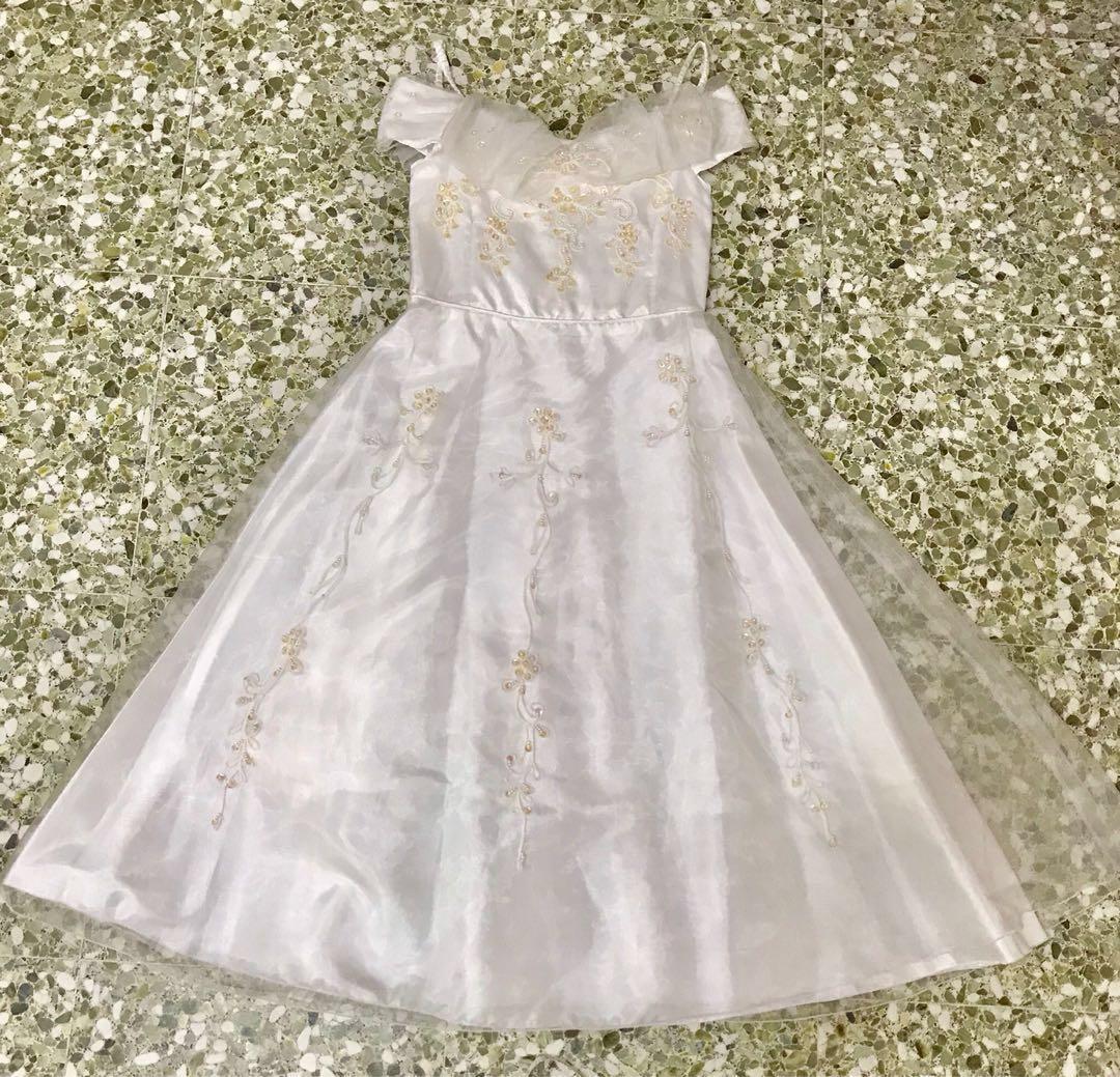 Girl s Party Dress Flower Girl Dress for age 6 7