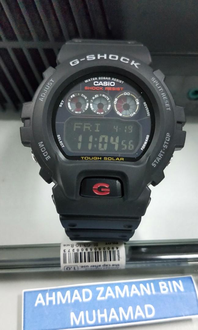 G Shock G 6900 Tough Solar Men s Fashion Watches Accessories Watches on Carousell