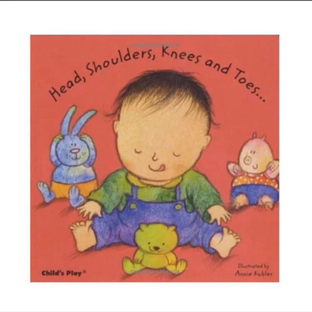 Head Shoulders Knees And Toes Board Book Books