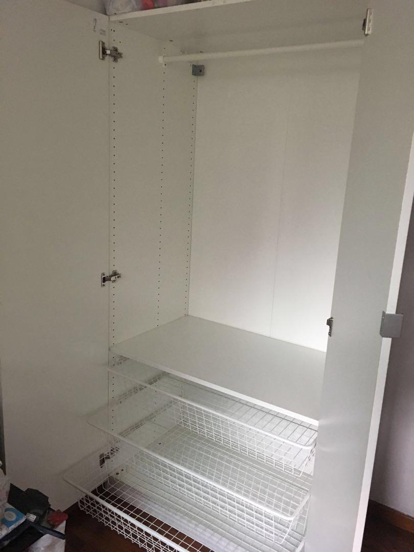 IKEA Wardrobe with Baskets, Babies & Kids, Baby Nursery & Kids