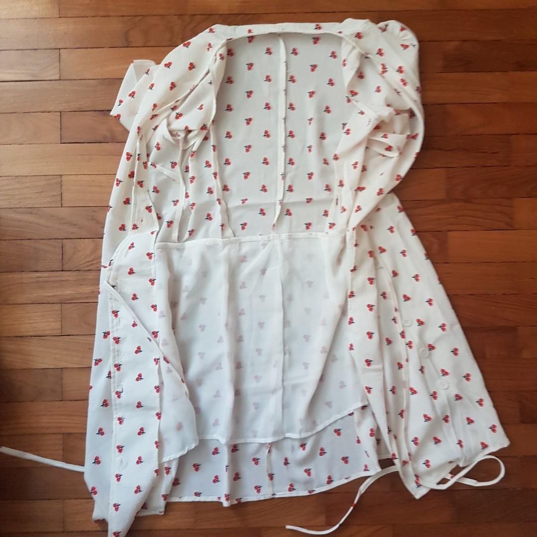 gabinette wrap dress