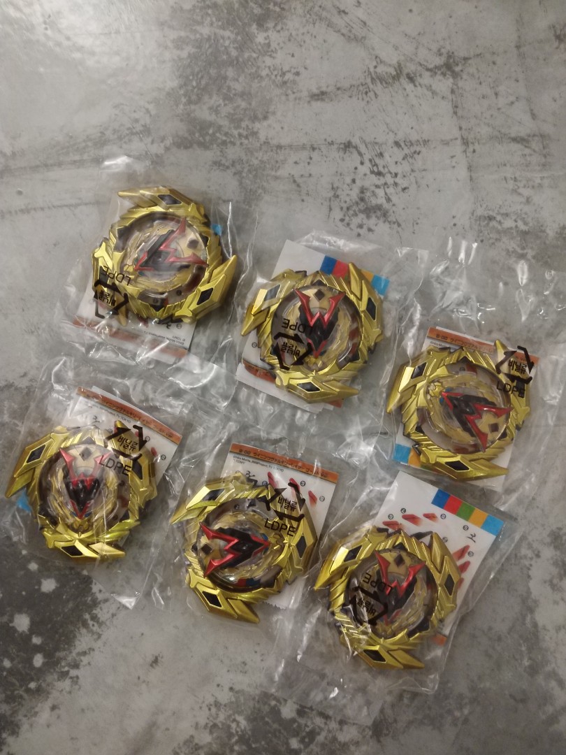 Free Takara Tomy Beyblade Burst Cho Z Limited Edition Gold Winning Valkyrie Toys Games Others On Carousell