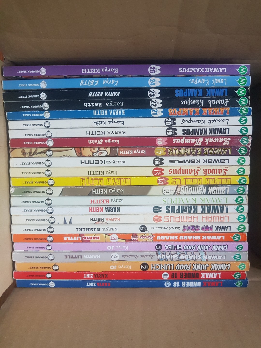 Komik Lawak Kampus Dan Lain Lain Untuk Dijual Books Stationery Comics Manga On Carousell