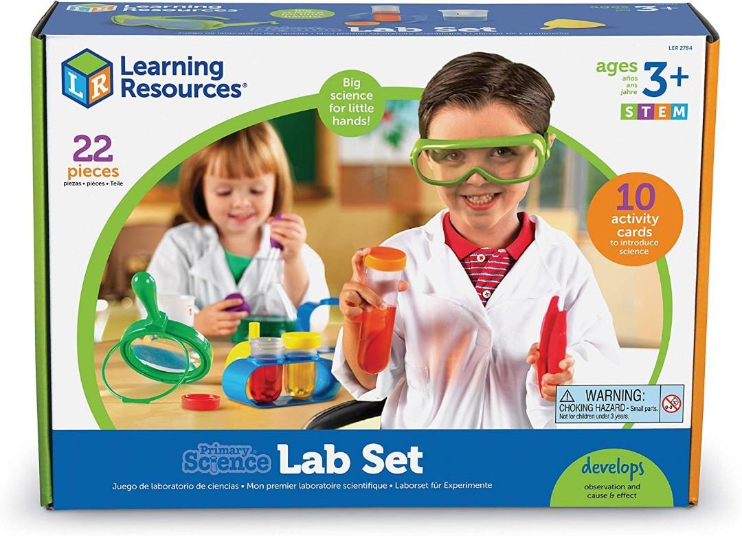 Learning Resources Primary Science Lab Activity Set, 22 Pieces, Ages 4 ...