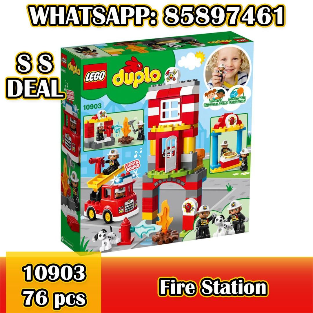 best lego fire station