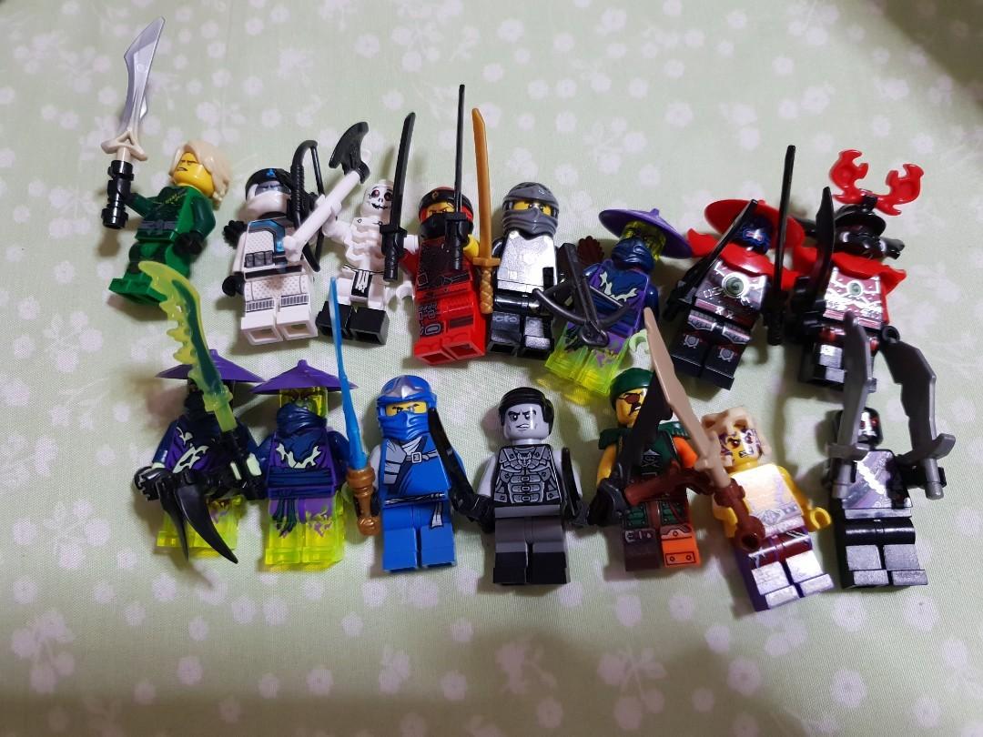 lego ninjago minifigures