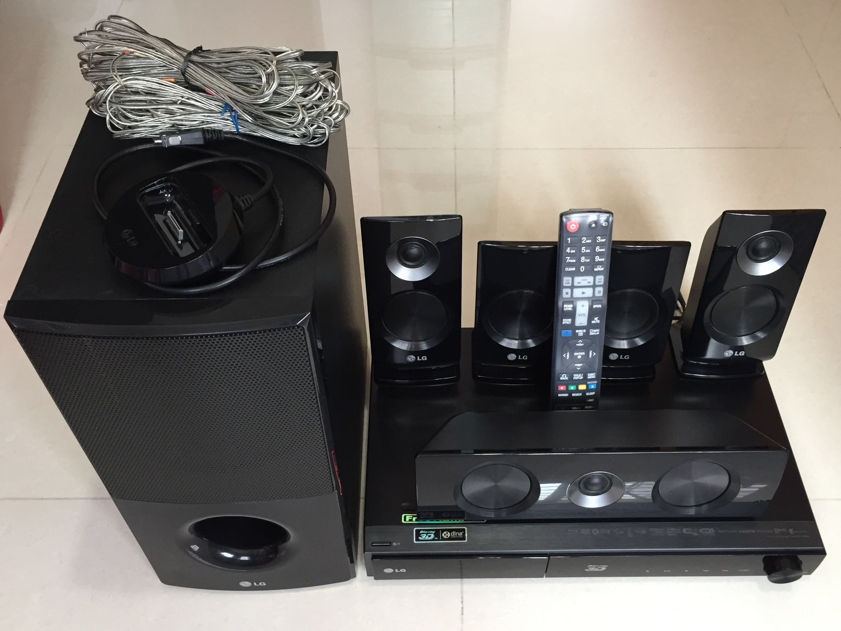 Lg 3d Blu Ray Home Theatre System Hb906sb Tv Home Appliances Tv Entertainment Blu Ray Media Players On Carousell