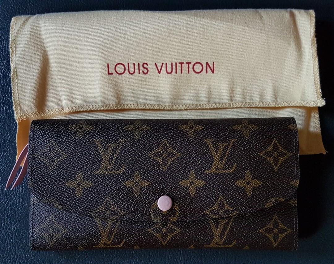 Louis Vuitton Cherry Blossom Monogram Long Wallet, Luxury, Bags