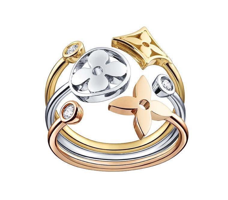 Louis Vuitton Monogram Idylle Blossom Ring Gold with Diamond – Redo Luxury