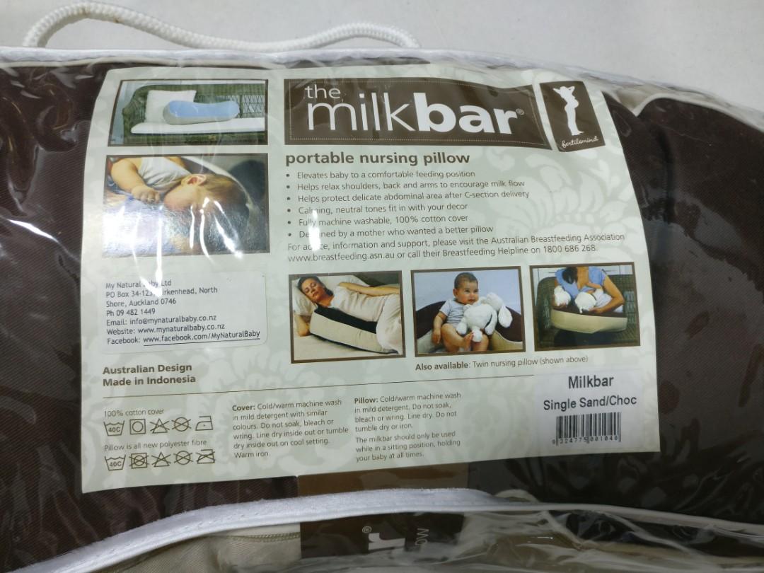 Milkbar nursing pillow single, Babies & Kids, Nursing & Feeding