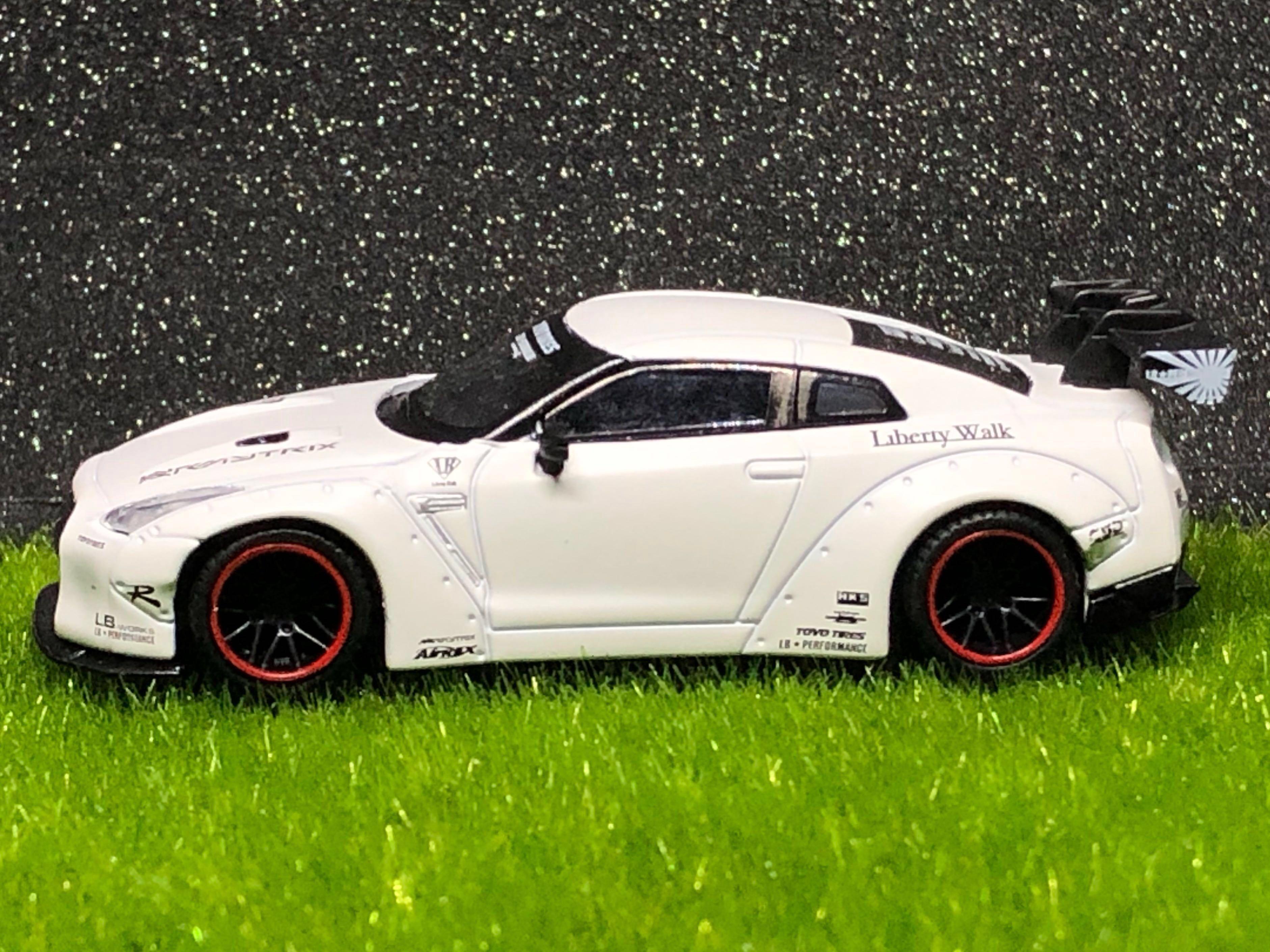 ミニカー MINIGT LIBERTY WALK Nissan GT-RR35White MINI GT 85 LB WORKS Liberty Walk Nissan GT-R R35 Magic Pearl | eBay