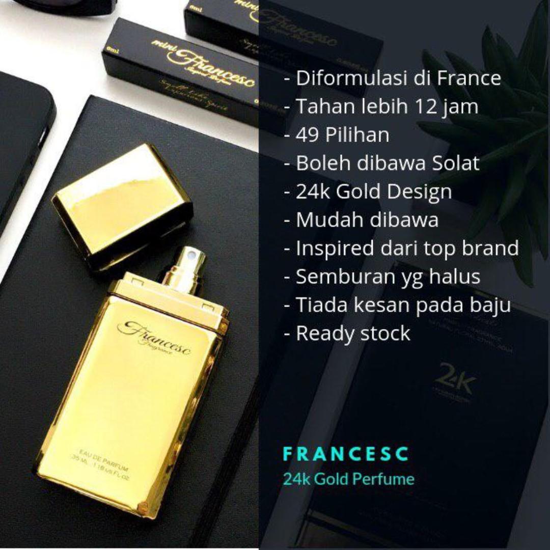Gold perfume by sale francesc