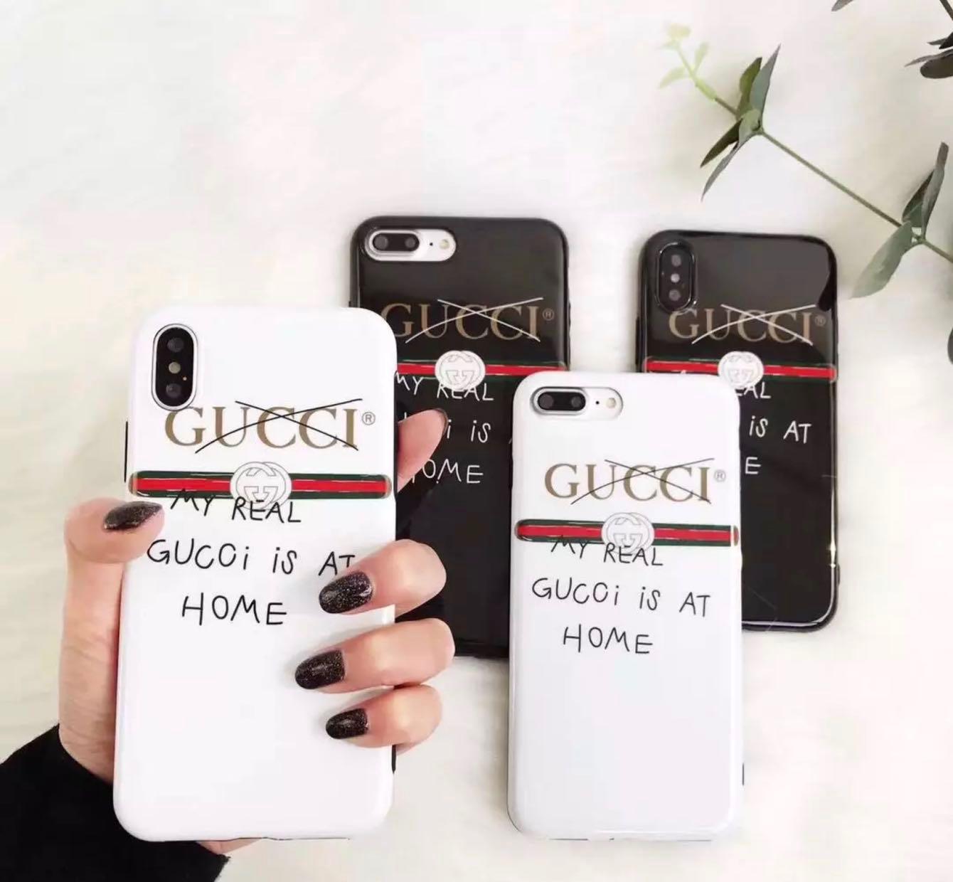 My Real Gucci is at Home iPhone Casing 