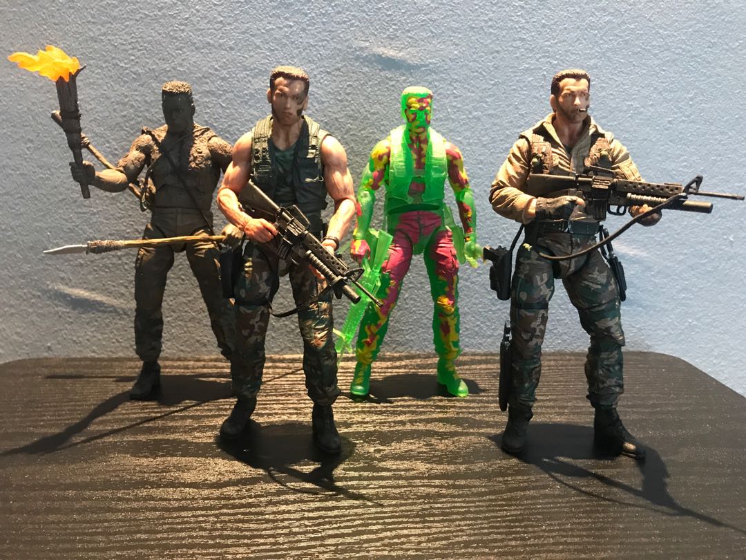 predator 30th anniversary set of 7 figures