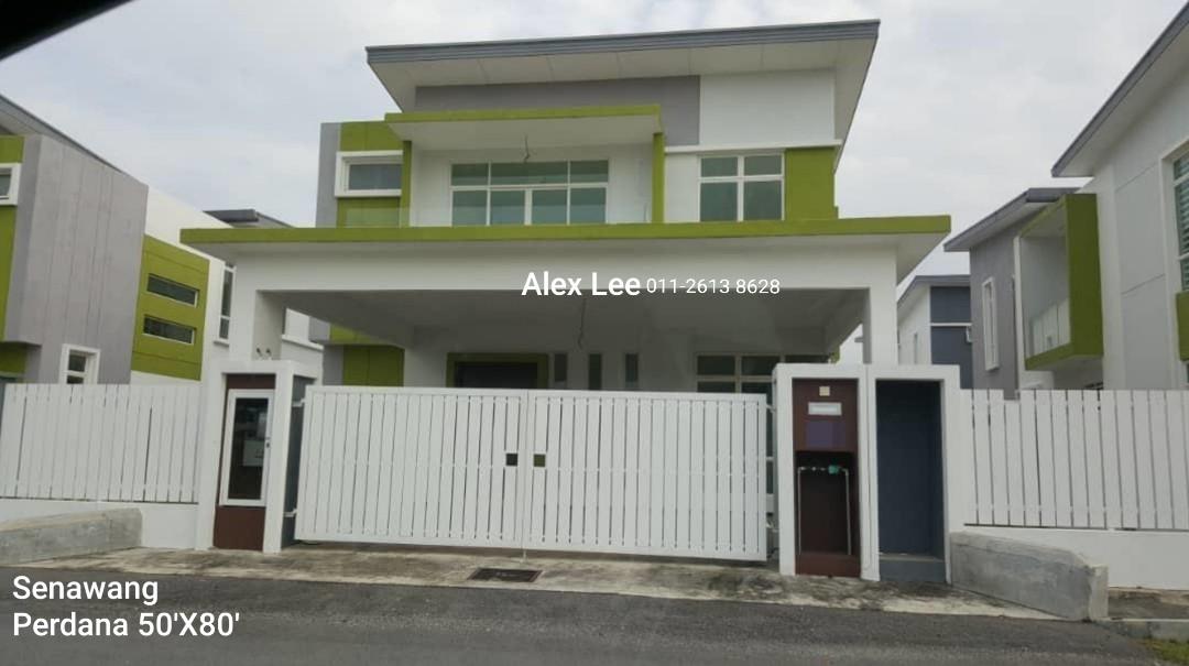 New 2 Storey Bangalow at Taman Senawang Perdana For RENT, Property
