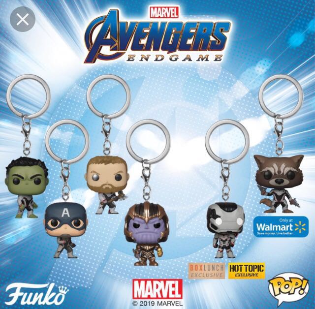 funko pop keychain avengers