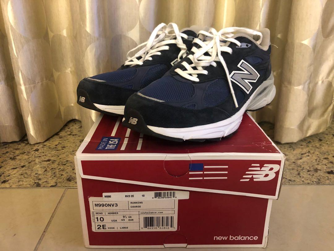 New balance 990nv3 990v3 size44 Carousell