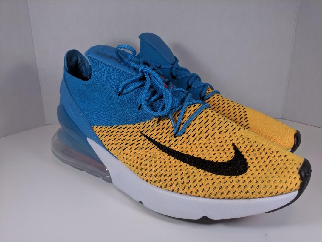 Air max 270 flyknit laser best sale orange