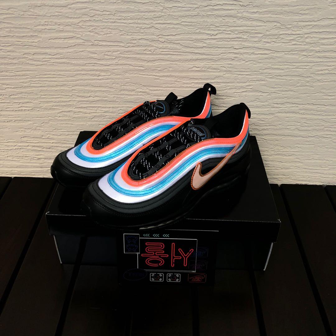 Nike Air Max 97 Neon Seoul, Men's Fashion, Footwear Nike Air Max 97 Neon Seoul, Men's Fashion, Footwear