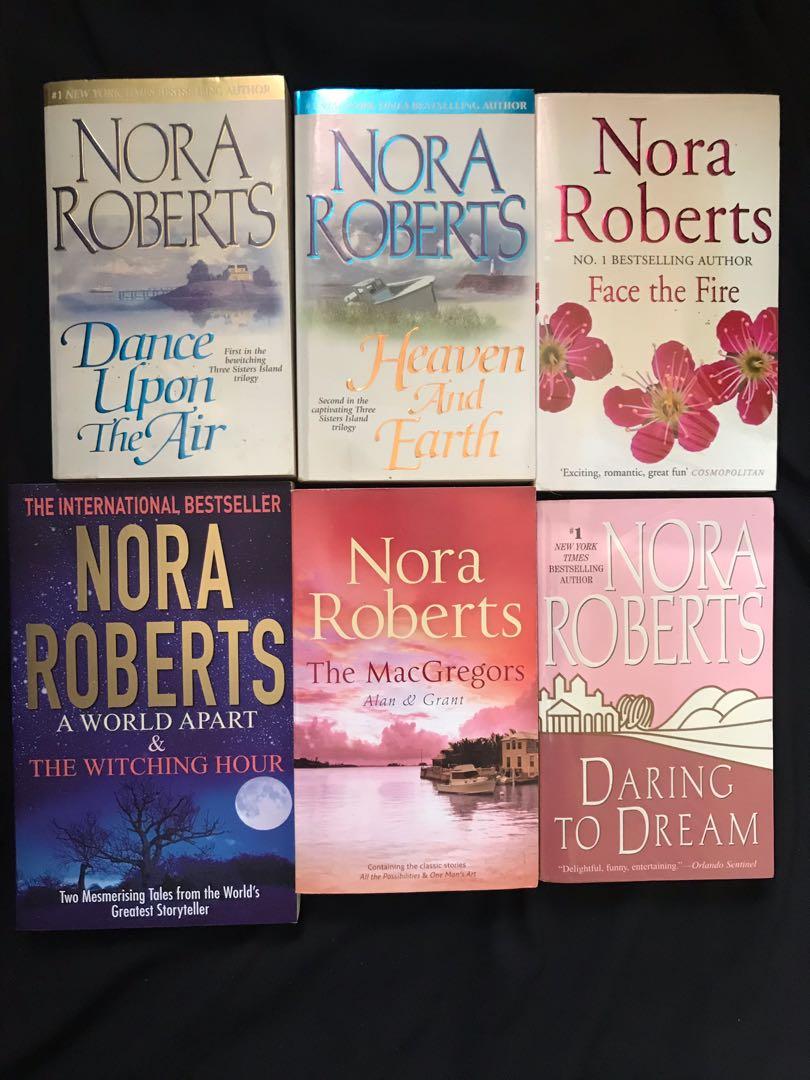 Nora Roberts Book Collection Books Stationery Books On Carousell