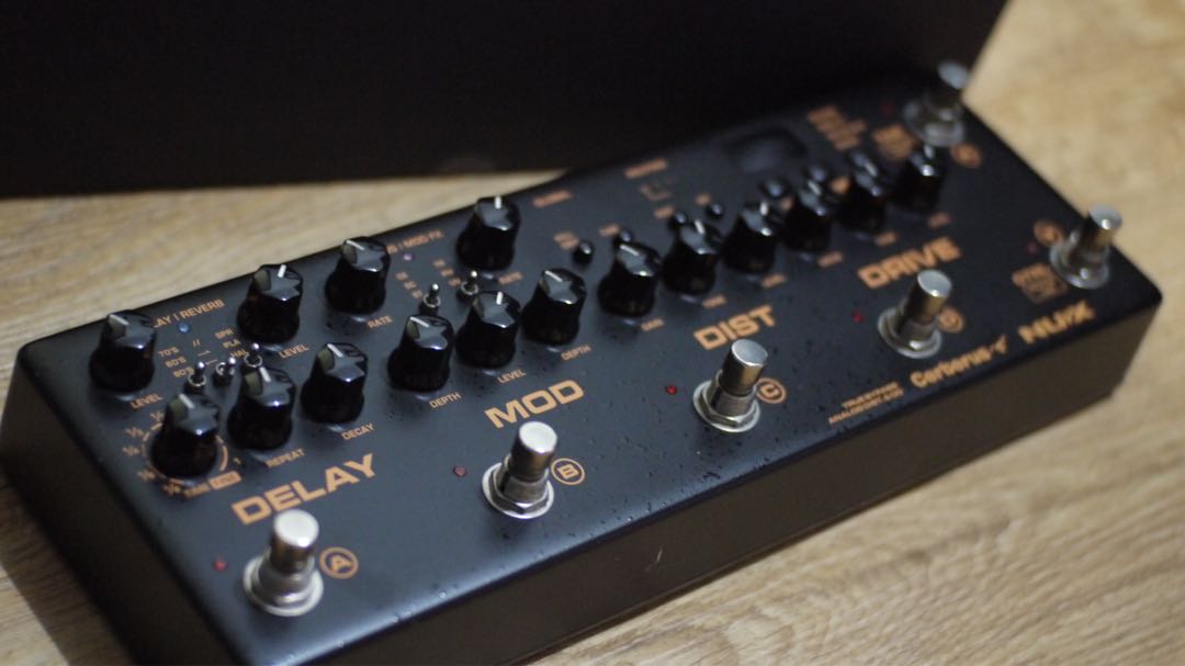 NUX Cerberus Guitar Multi Effects, Hobbies & Toys, Music & Media, CDs