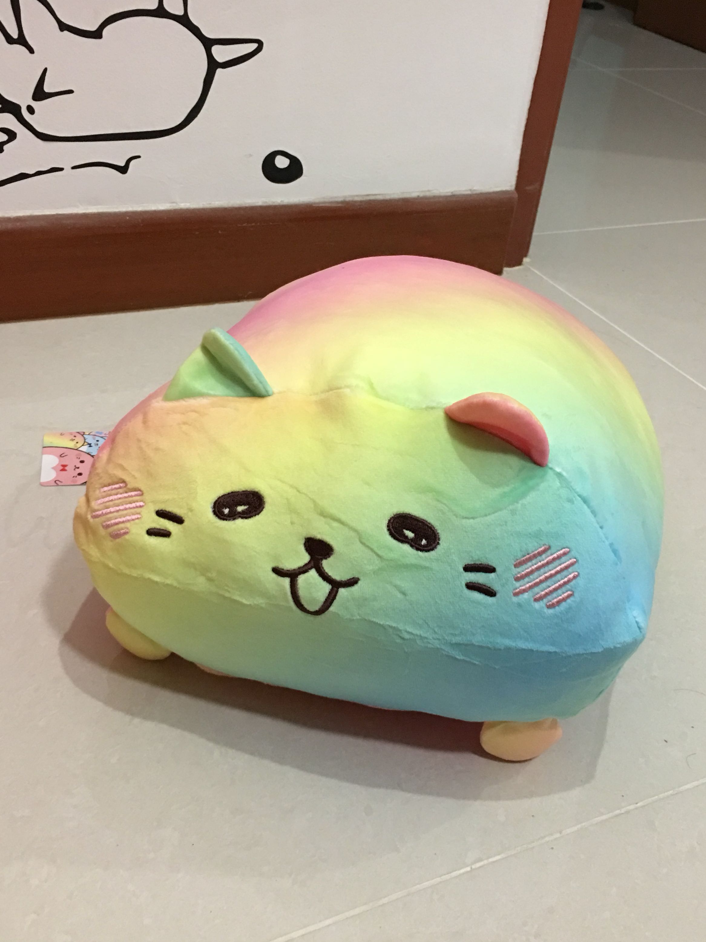 Rainbow cheap cat squishy